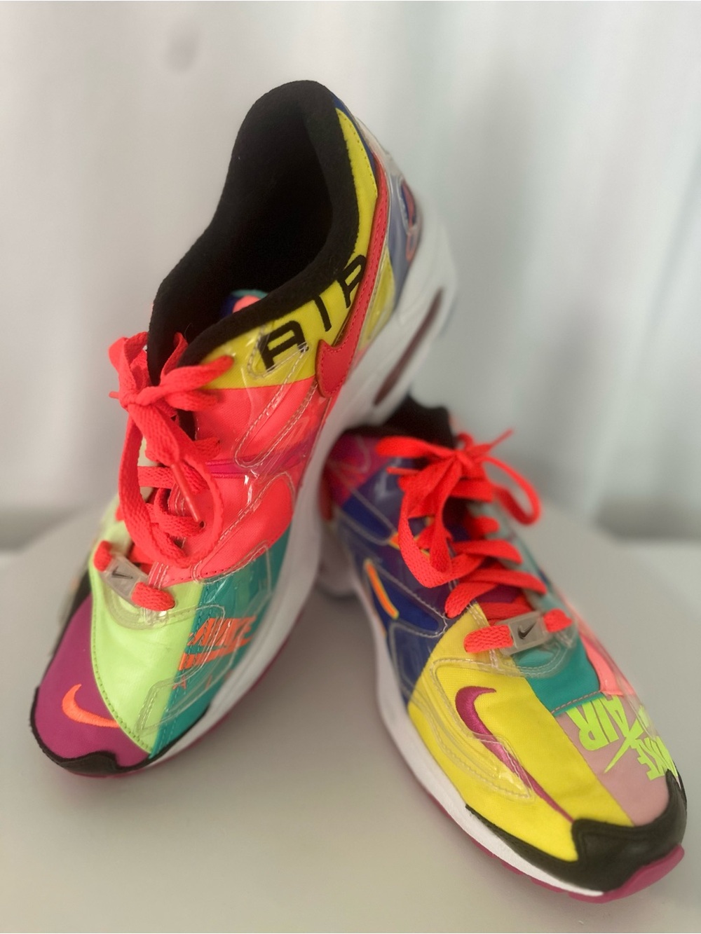 Nike x Atmos Air Max2 Light QS Logos Multicolor Sneakers women’s 8.5 (SH117)
